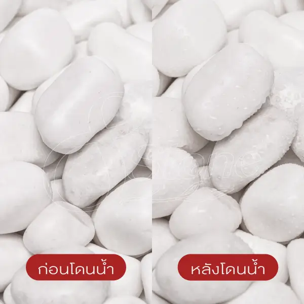 หินไวท์เพิร์ล (White Pearl Stone)