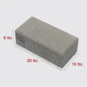 บล็อก 20 ซม. (สีเทา)