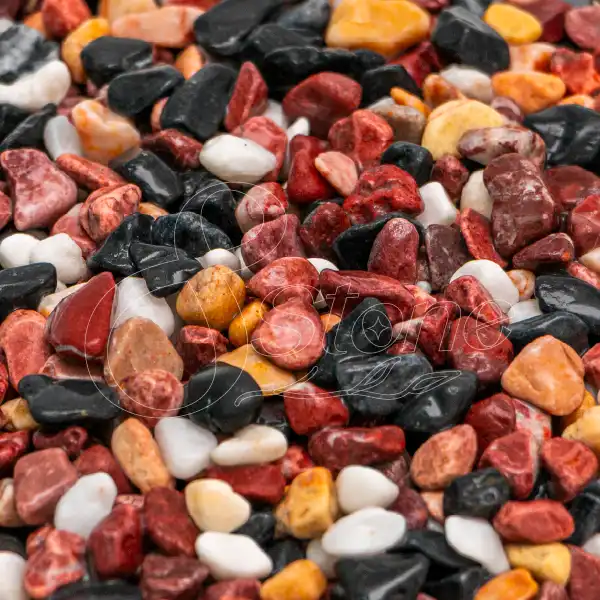 หิน Rainbow Garden (Gravel Series)