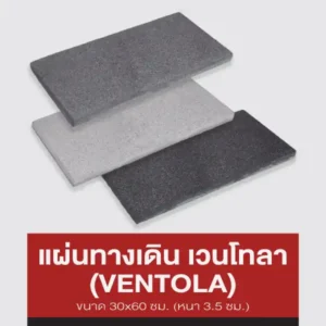 แผ่นทางเดิน เวนโทลา (VENTOLA) 30x60 ซม.