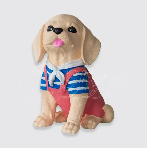 ตุ๊กตาปูนปั้น น้องหมาทาโร่